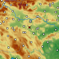 Nearby Forecast Locations - Ivančna Gorica - Map