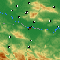Nearby Forecast Locations - Gradiška - Mapa