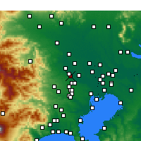 Nearby Forecast Locations - Fujimi - Map