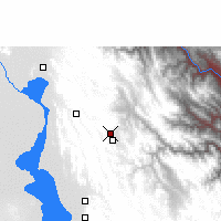 Nearby Forecast Locations - Llallagua - Map