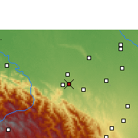 Nearby Forecast Locations - Santa Fe de Yapacaní - Map
