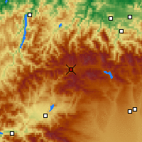 Nearby Forecast Locations - Villablino - Map