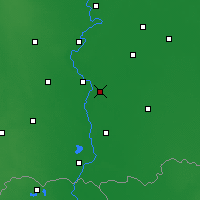 Nearby Forecast Locations - Szentes - Mapa