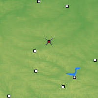 Nearby Forecast Locations - Starokostiantyniv - Mapa