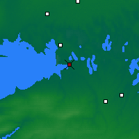 Nearby Forecast Locations - Krasnoperekopsk - Map