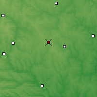 Nearby Forecast Locations - Khrystynivka - Mapa