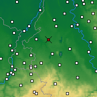 Nearby Forecast Locations - Erkelenz - Mapa