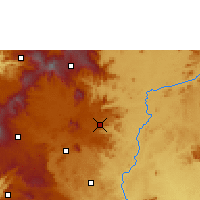 Nearby Forecast Locations - Foumban - Mapa