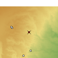 Nearby Forecast Locations - Berriane - Map