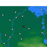 Nearby Forecast Locations - Kafr Saqr - Mapa