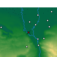 Nearby Forecast Locations - Ashmoun - Mapa