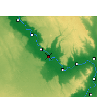 Nearby Forecast Locations - El Balyana - Map