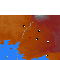 Nearby Forecast Locations - Lugulu - Map