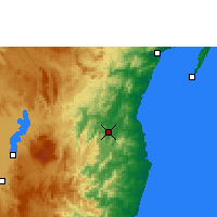 Nearby Forecast Locations - Vavatenina - Map