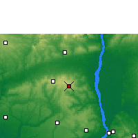 Nearby Forecast Locations - Uromi - Mapa