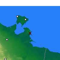 Nearby Forecast Locations - Zarzis - Mapa
