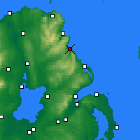 Nearby Forecast Locations - Glenarm - Map