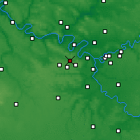 Nearby Forecast Locations - Versailles - Map