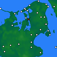 Nearby Forecast Locations - Frederikssund - Map