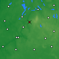 Nearby Forecast Locations - Lubawa - Map