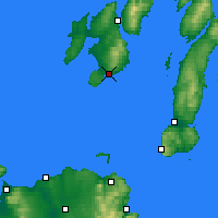 Nearby Forecast Locations - Islay - Map