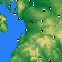 Nearby Forecast Locations - Kilmarnock - Map