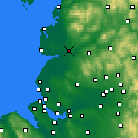 Nearby Forecast Locations - Preston - Map