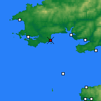 Nearby Forecast Locations - Tenby - Mapa