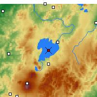 Nearby Forecast Locations - Lake Taupō - Mapa