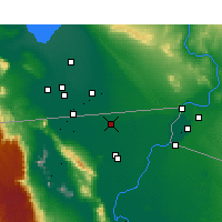 Nearby Forecast Locations - Mexicali - Map