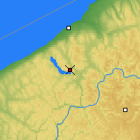 Nearby Forecast Locations - Chautauqua - Map