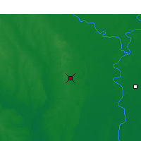 Nearby Forecast Locations - Monticello - Mapa