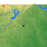 Nearby Forecast Locations - Winder - Map