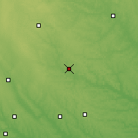Nearby Forecast Locations - Marshalltown - Map