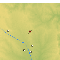 Nearby Forecast Locations - Newton - Mapa