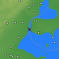 Nearby Forecast Locations - Grosse Isle - Mapa
