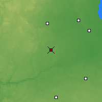 Nearby Forecast Locations - Alma - Map