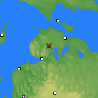 Nearby Forecast Locations - Pellston - Map