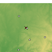 Nearby Forecast Locations - Joplin - Mapa