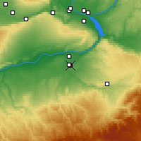 Nearby Forecast Locations - Hermiston - Map