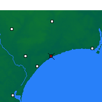 Nearby Forecast Locations - North Myrtle Beach - Map