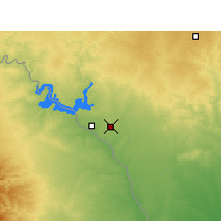 Nearby Forecast Locations - Del Rio - Map