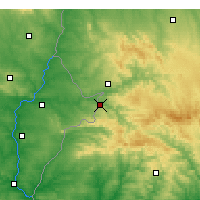 Nearby Forecast Locations - Barrancos - Map