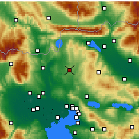 Nearby Forecast Locations - Kilkis - Map