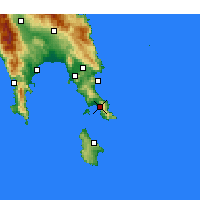 Nearby Forecast Locations - Neapoli - Map