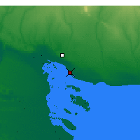 Nearby Forecast Locations - Punta Alta - Mapa