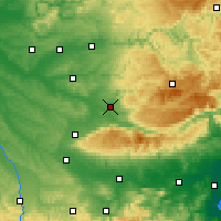 Nearby Forecast Locations - Castres - Map