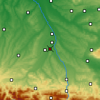 Nearby Forecast Locations - Muret - Mapa