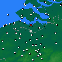 Nearby Forecast Locations - Terneuzen - Mapa