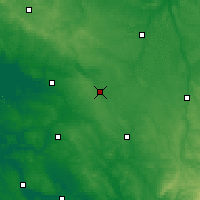 Nearby Forecast Locations - Lezay - Mapa